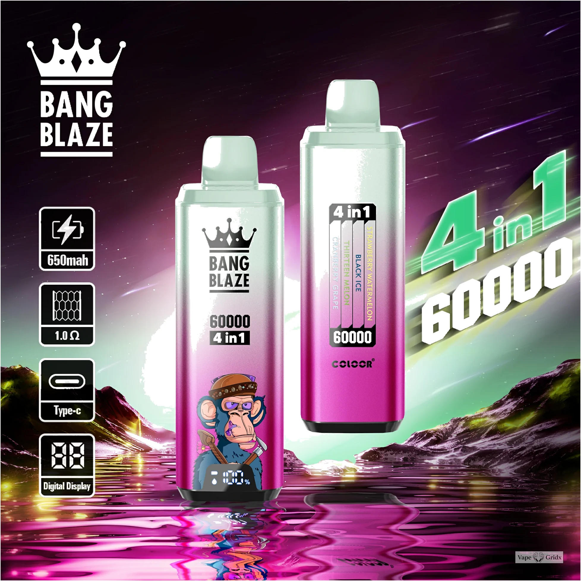 Bang Blaze 60000 60K 4-in-1 Wegwerp vape - image 10