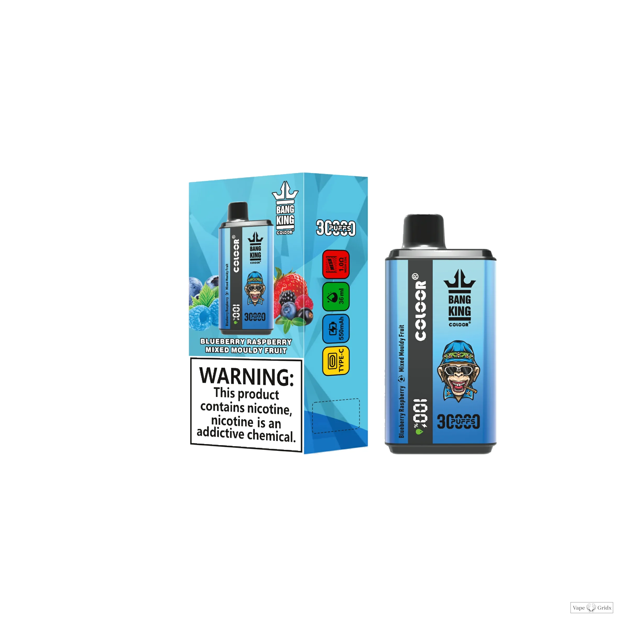 Bang King 30000 30K Trekjes 2-in-1 Wegwerp vape - image 2