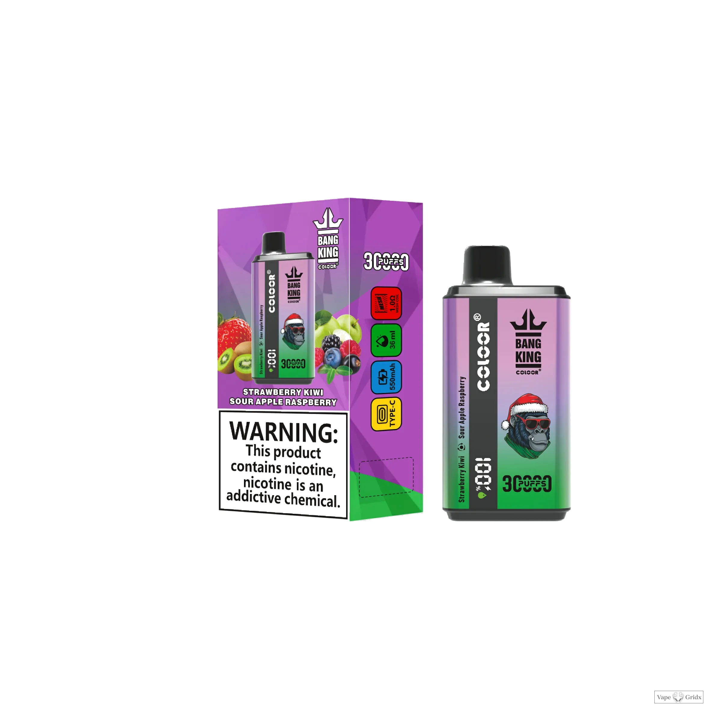 Bang King 30000 30K Trekjes 2-in-1 Wegwerp vape - image 11