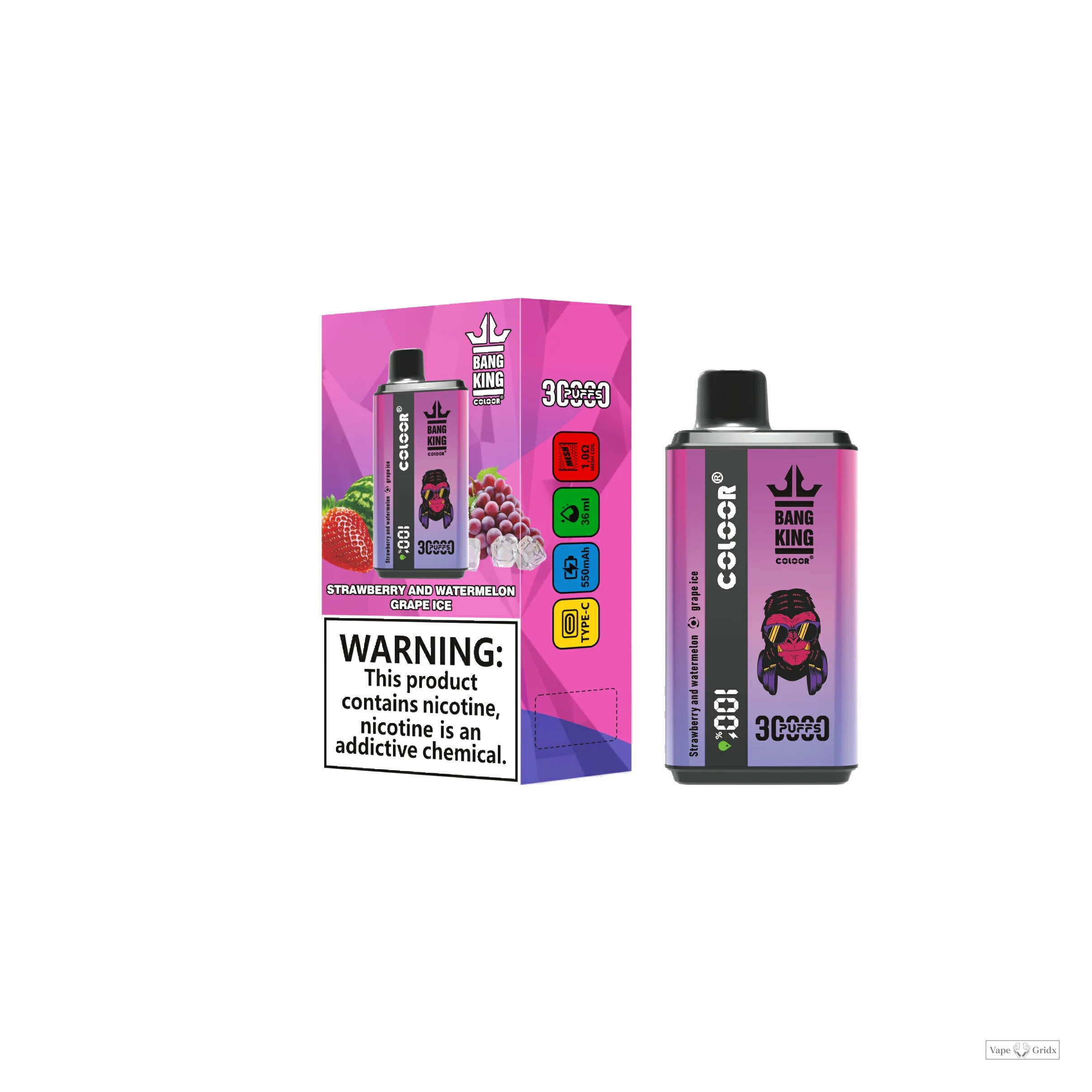 Bang King 30000 30K Trekjes 2-in-1 Wegwerp vape - image 6