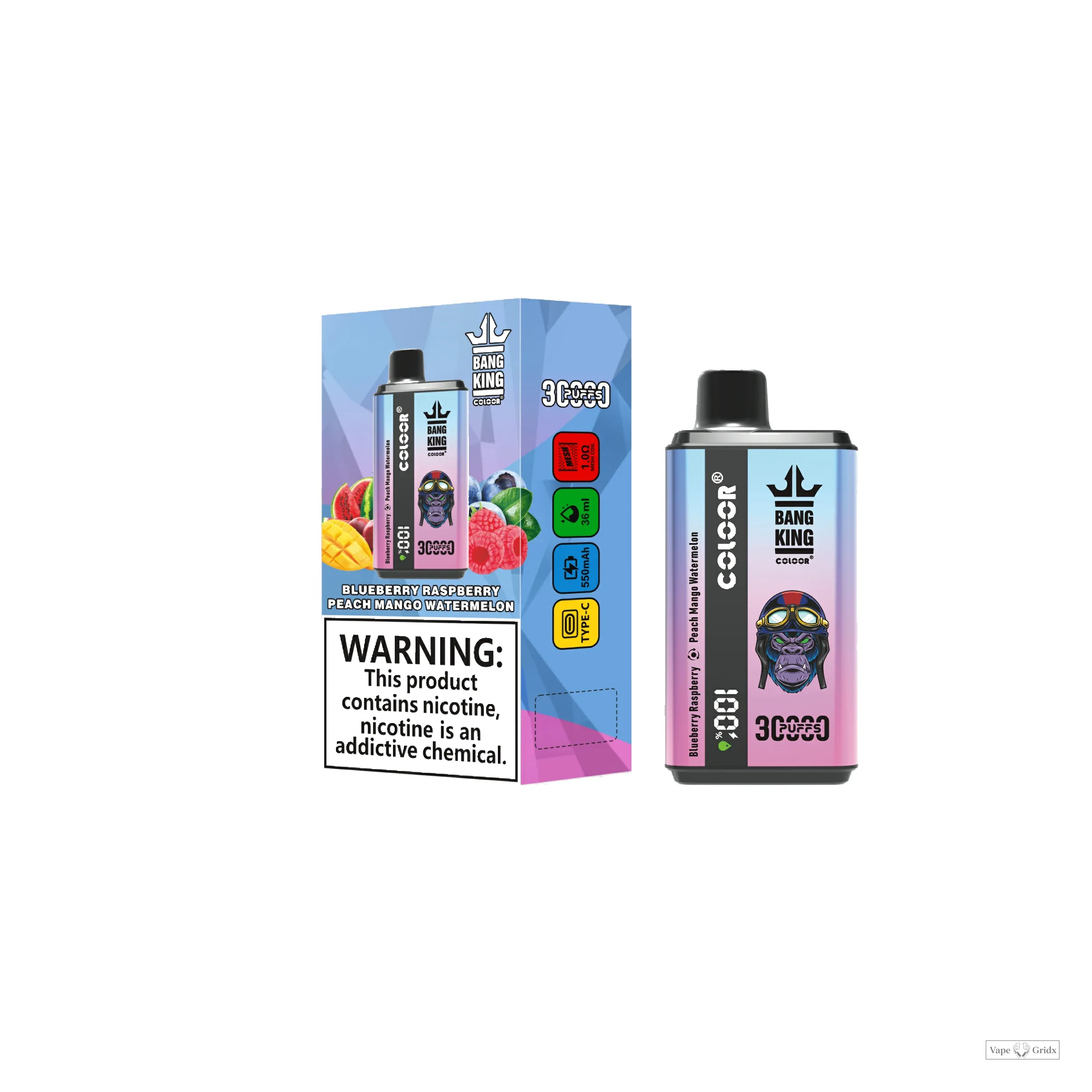 Bang King 30000 30K Trekjes 2-in-1 Wegwerp vape - image 10