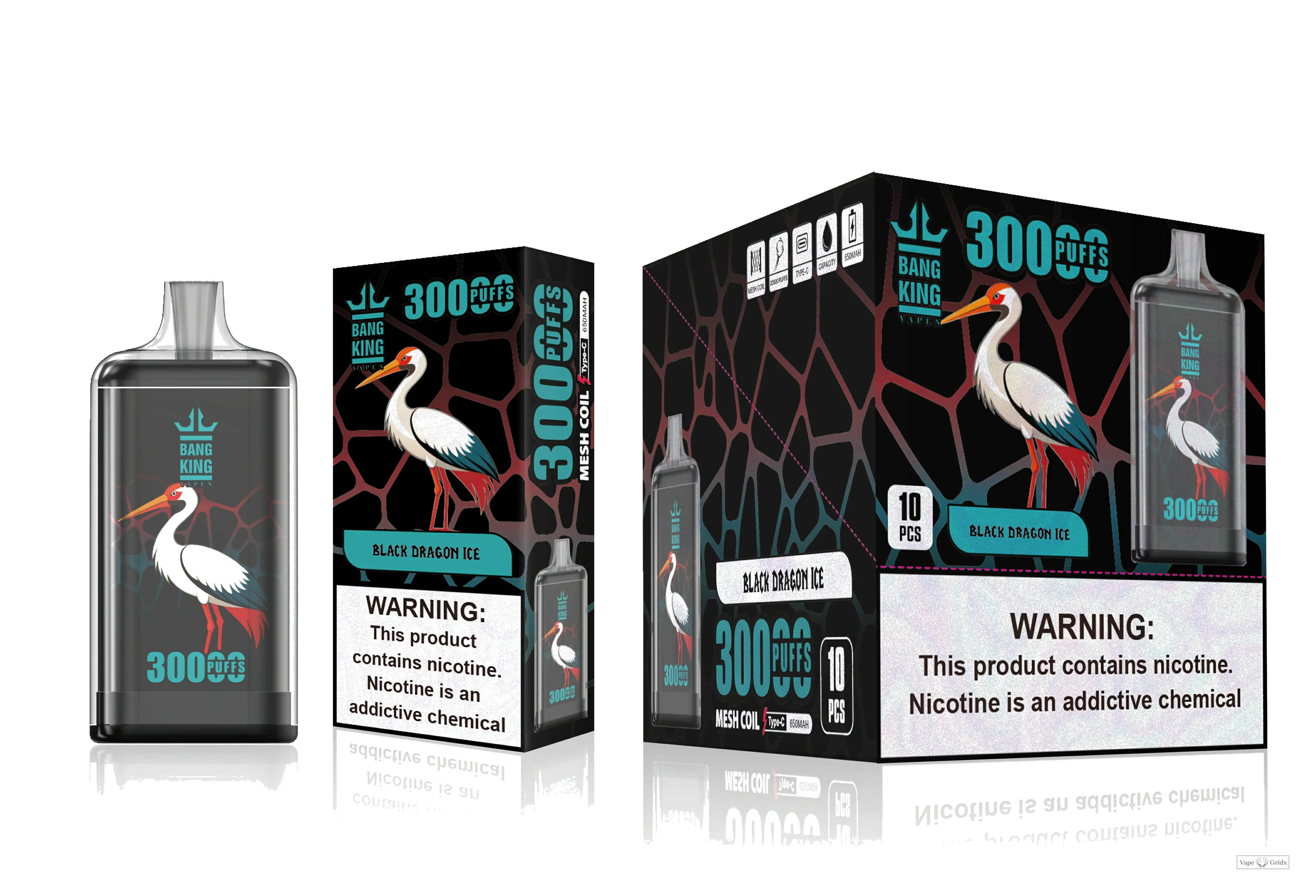 Bang Totem 30000 30K Trekjes Dual Mesh Wegwerp vape