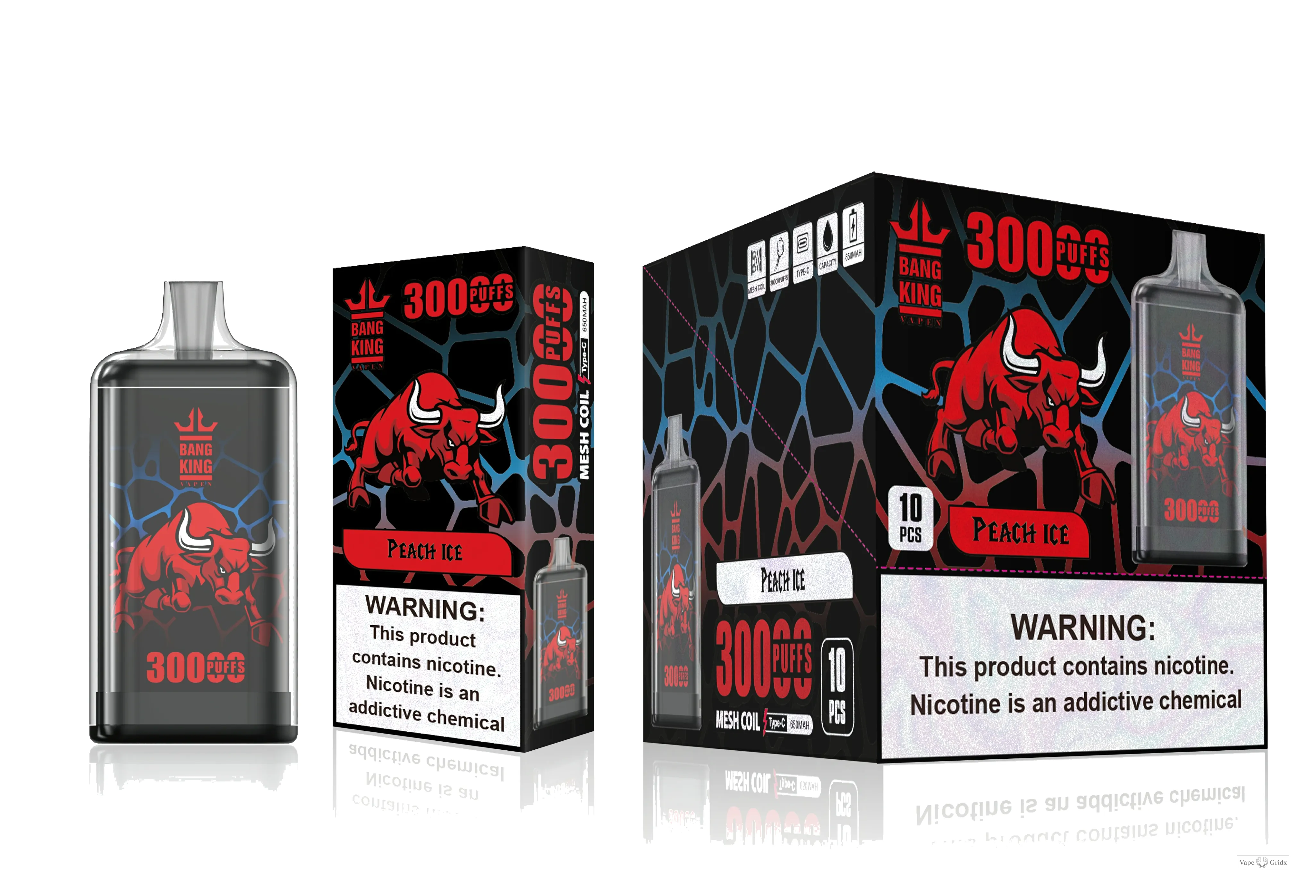 Bang Totem 30000 30K Trekjes Dual Mesh Wegwerp vape - image 2