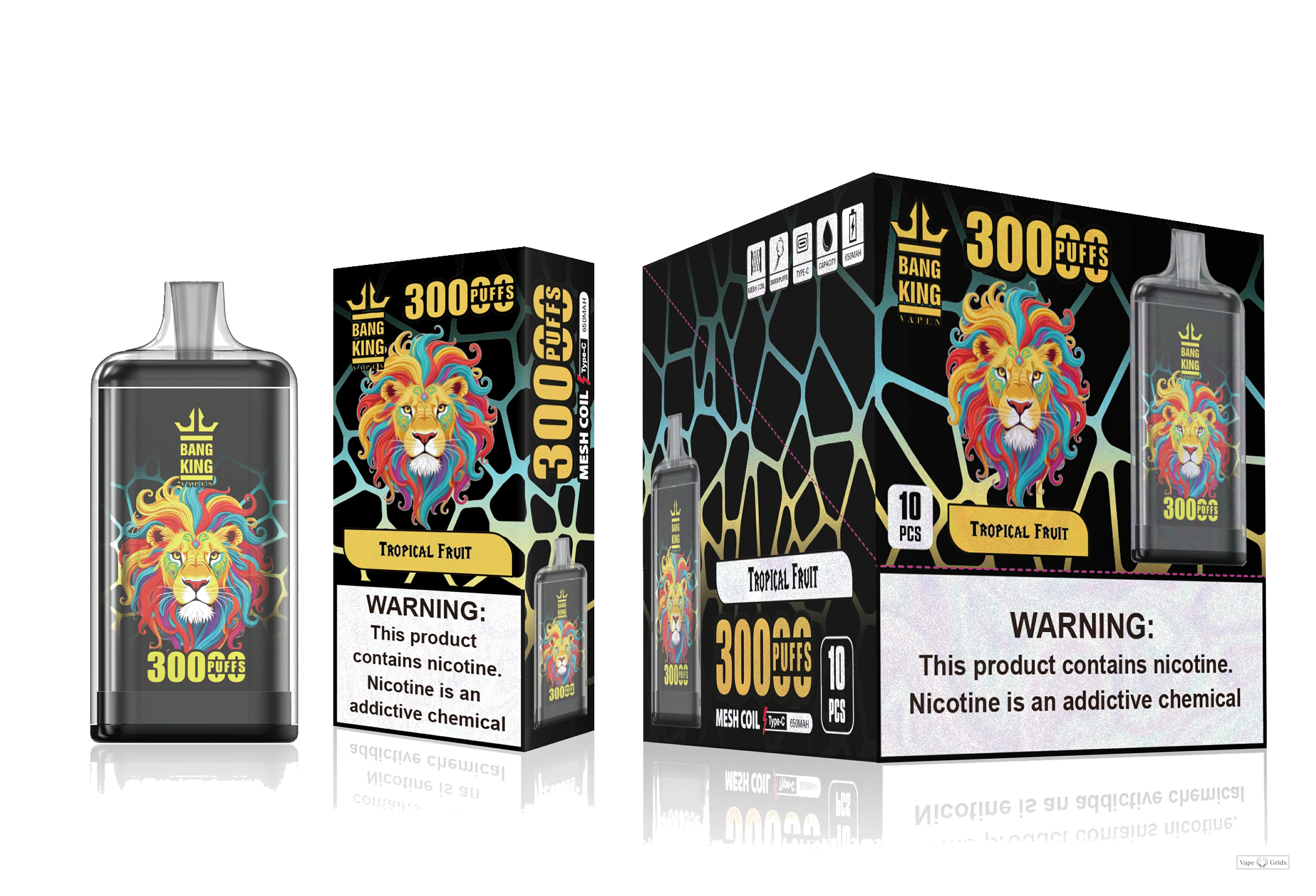 Bang Totem 30000 30K Trekjes Dual Mesh Wegwerp vape - image 11