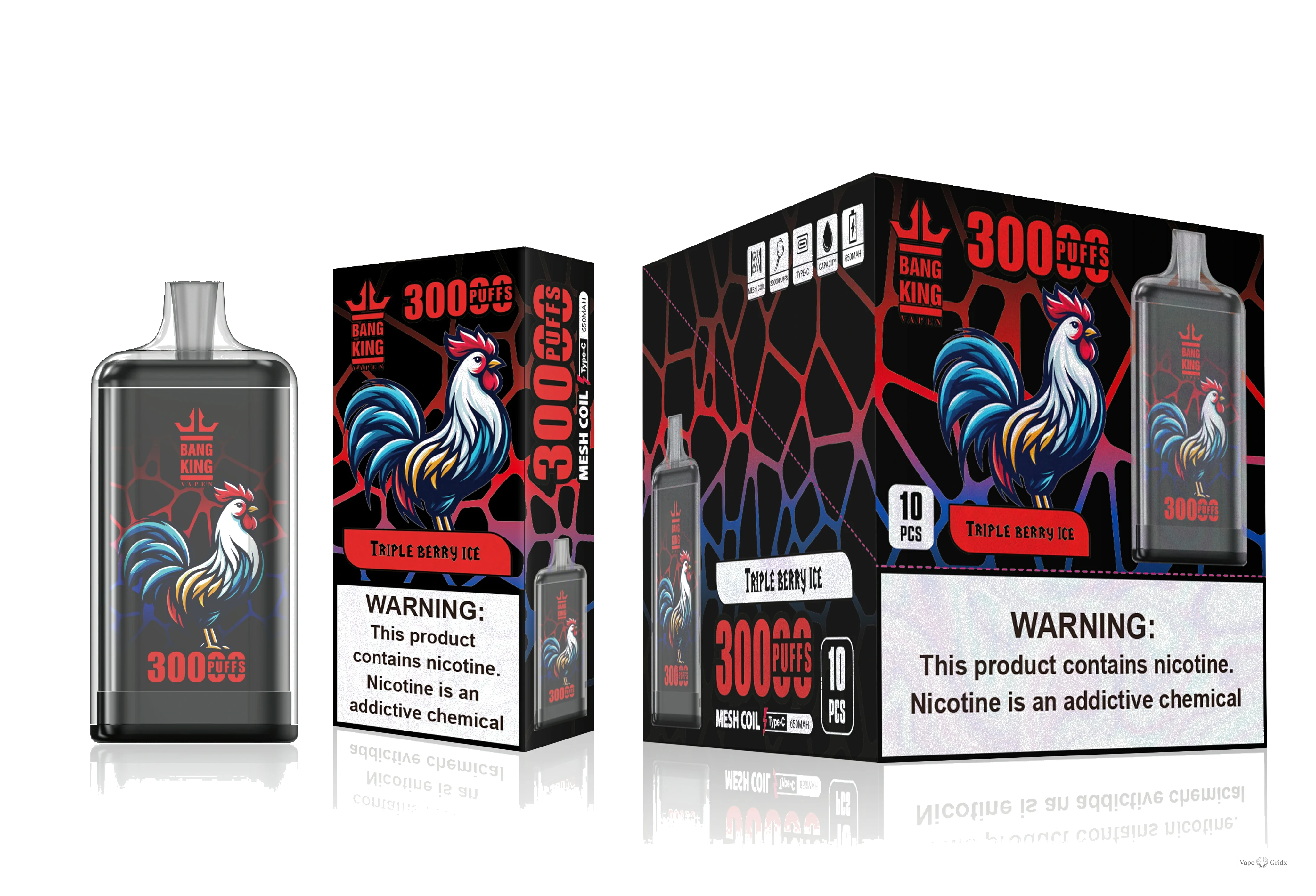 Bang Totem 30000 30K Trekjes Dual Mesh Wegwerp vape - image 3