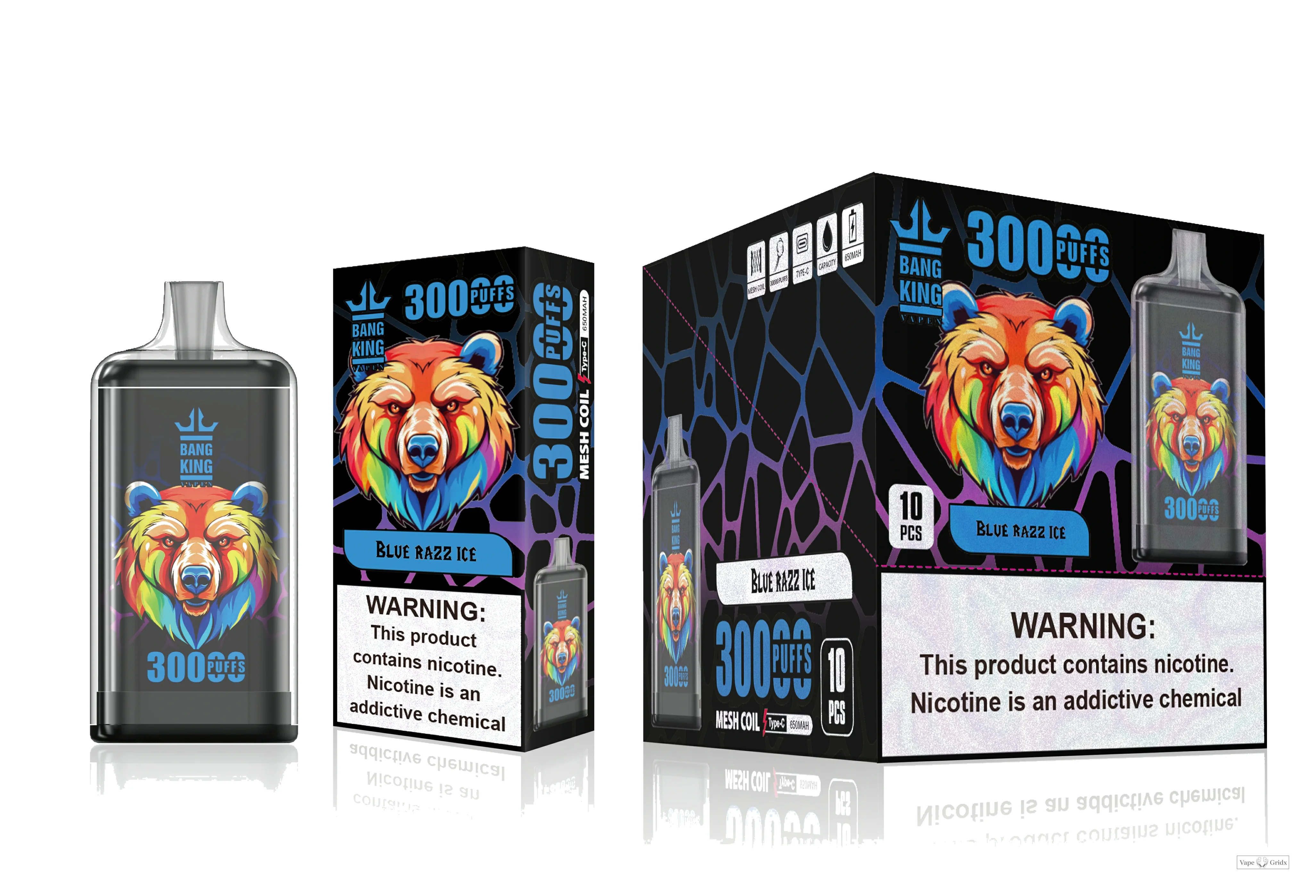 Bang Totem 30000 30K Trekjes Dual Mesh Wegwerp vape - image 4