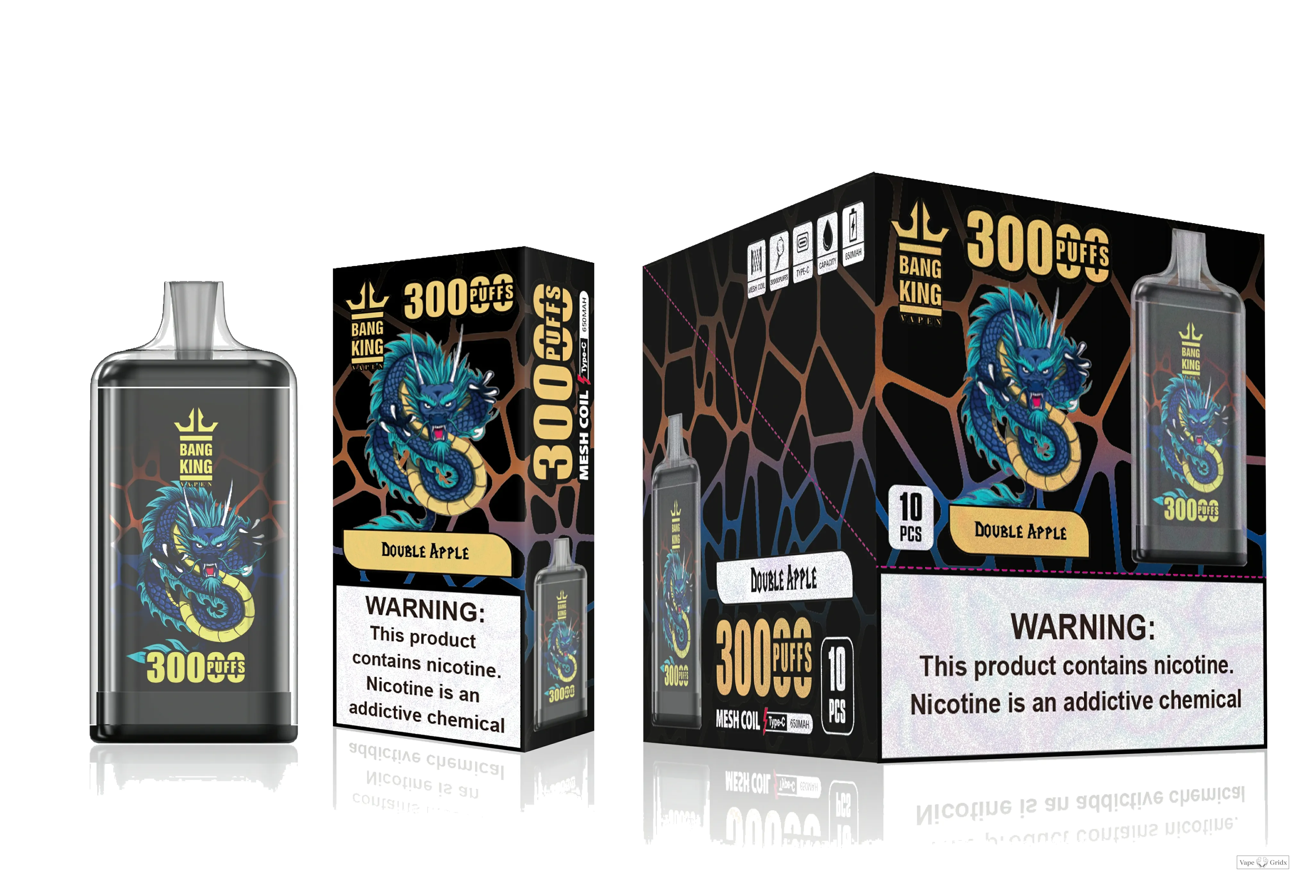 Bang Totem 30000 30K Trekjes Dual Mesh Wegwerp vape - image 5