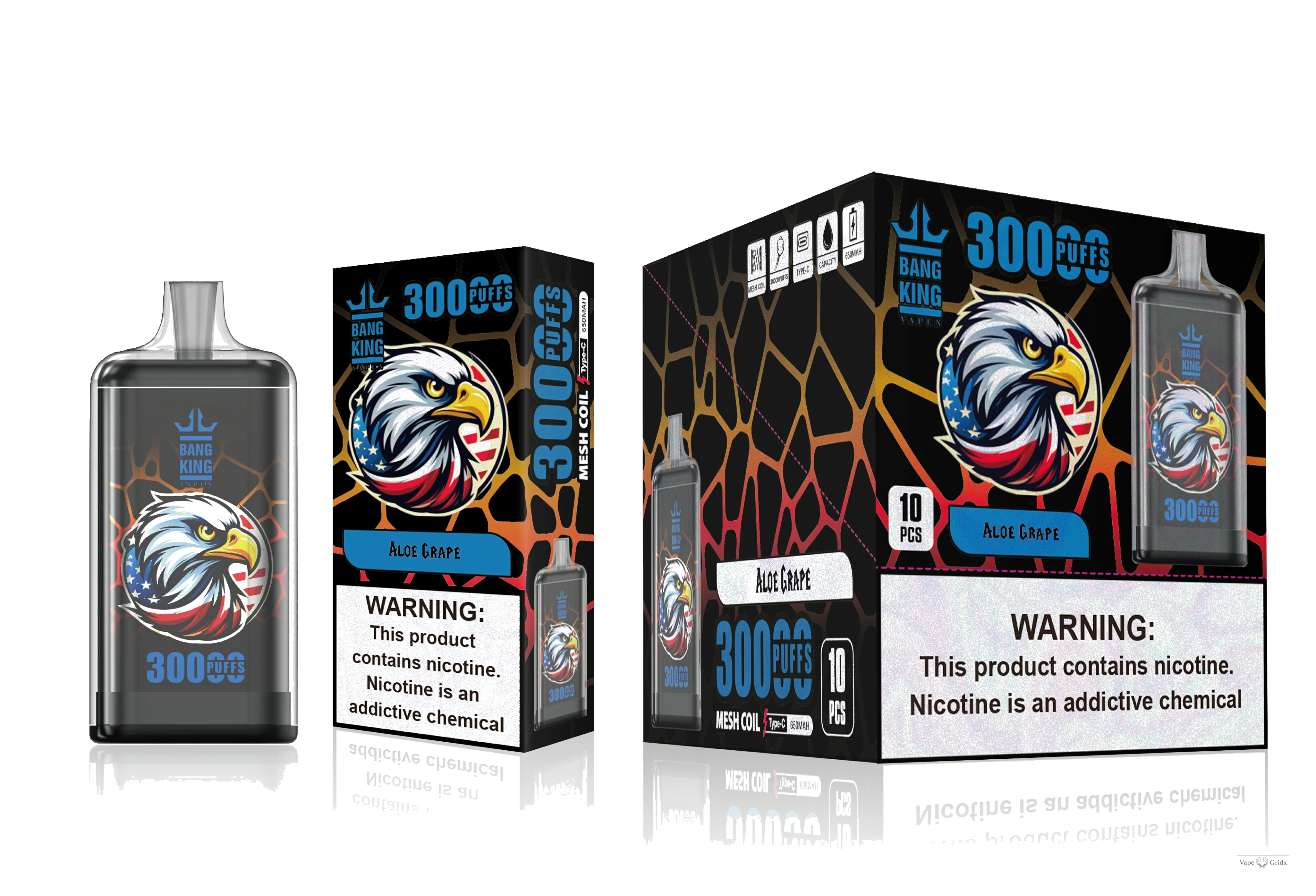 Bang Totem 30000 30K Trekjes Dual Mesh Wegwerp vape - image 6
