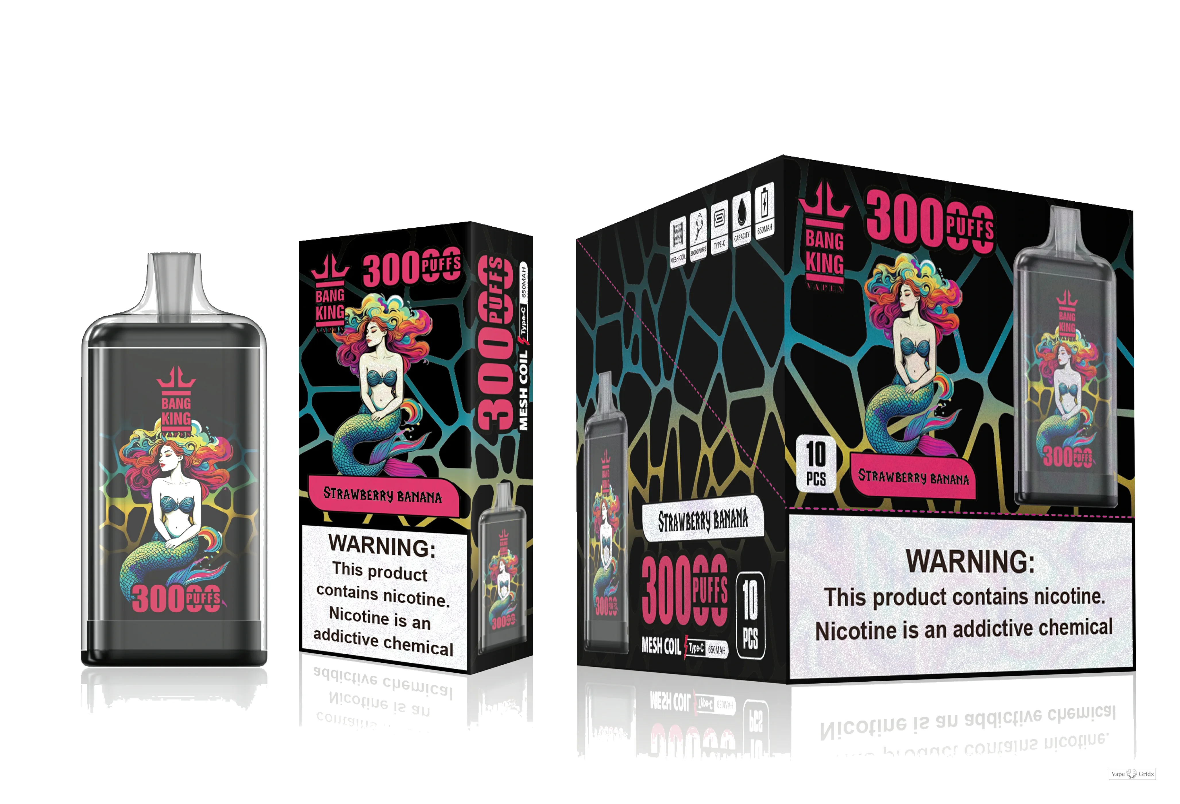 Bang Totem 30000 30K Trekjes Dual Mesh Wegwerp vape - image 7