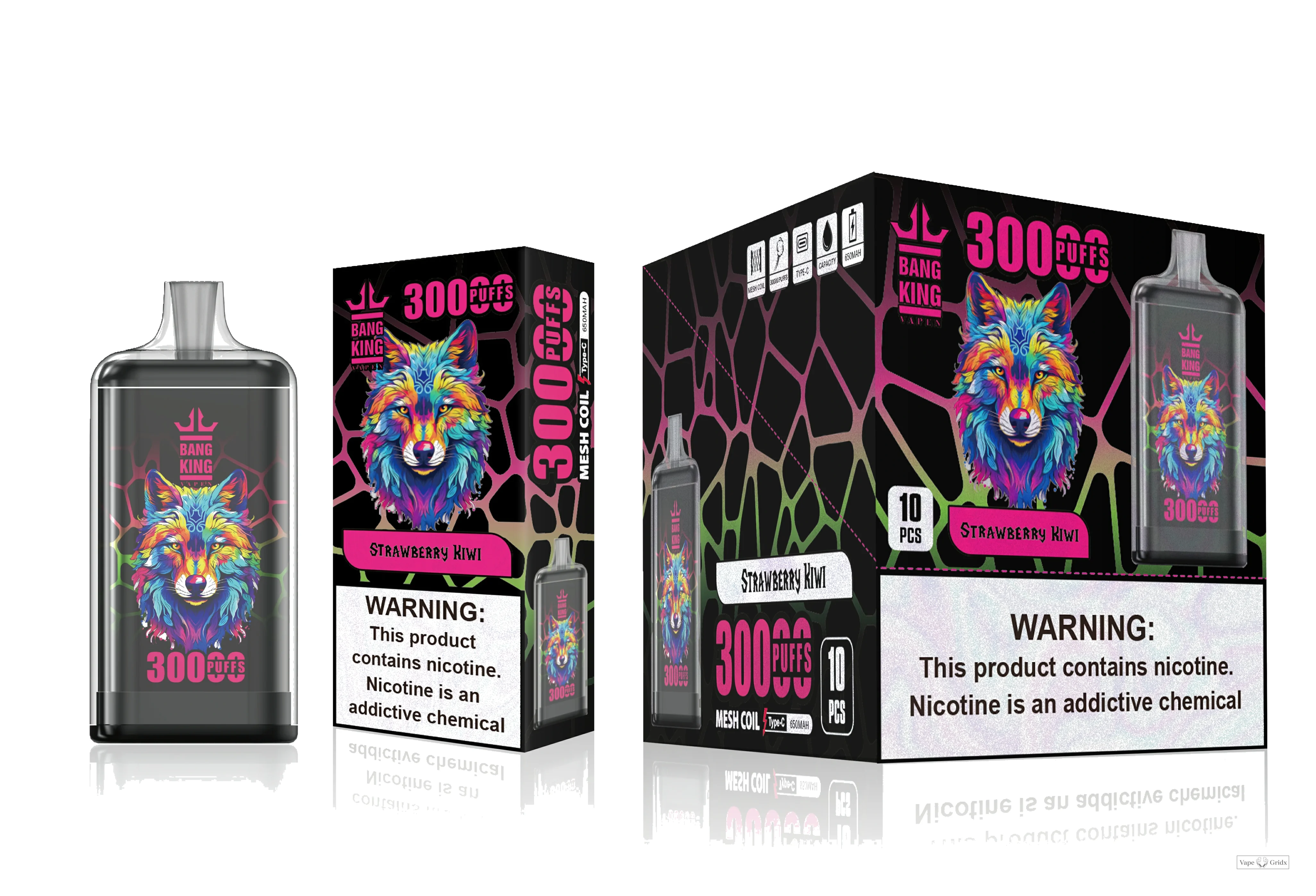 Bang Totem 30000 30K Trekjes Dual Mesh Wegwerp vape - image 9