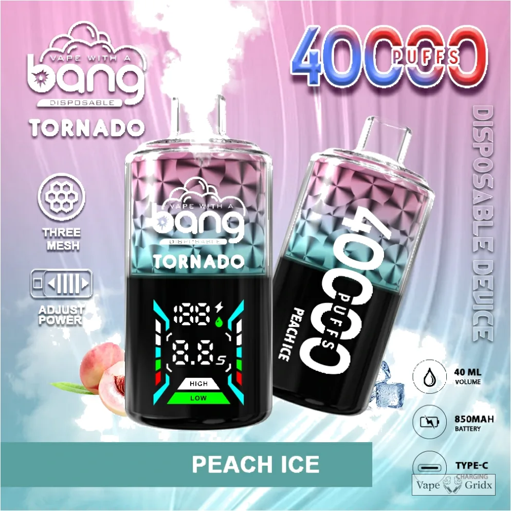 Bang Tornado 40000 40K Trekjes Mesh Coil Wegwerp vape - image 12
