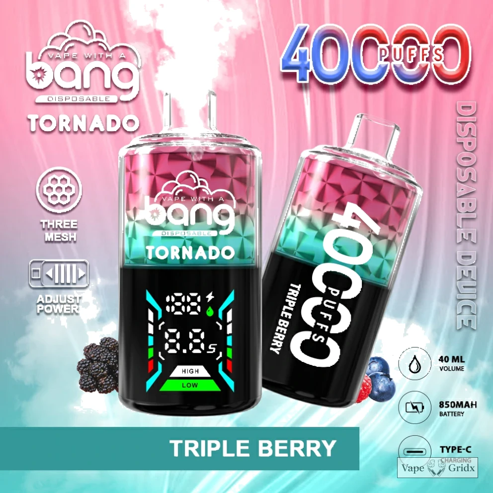 Bang Tornado 40000 40K Trekjes Mesh Coil Wegwerp vape - image 13