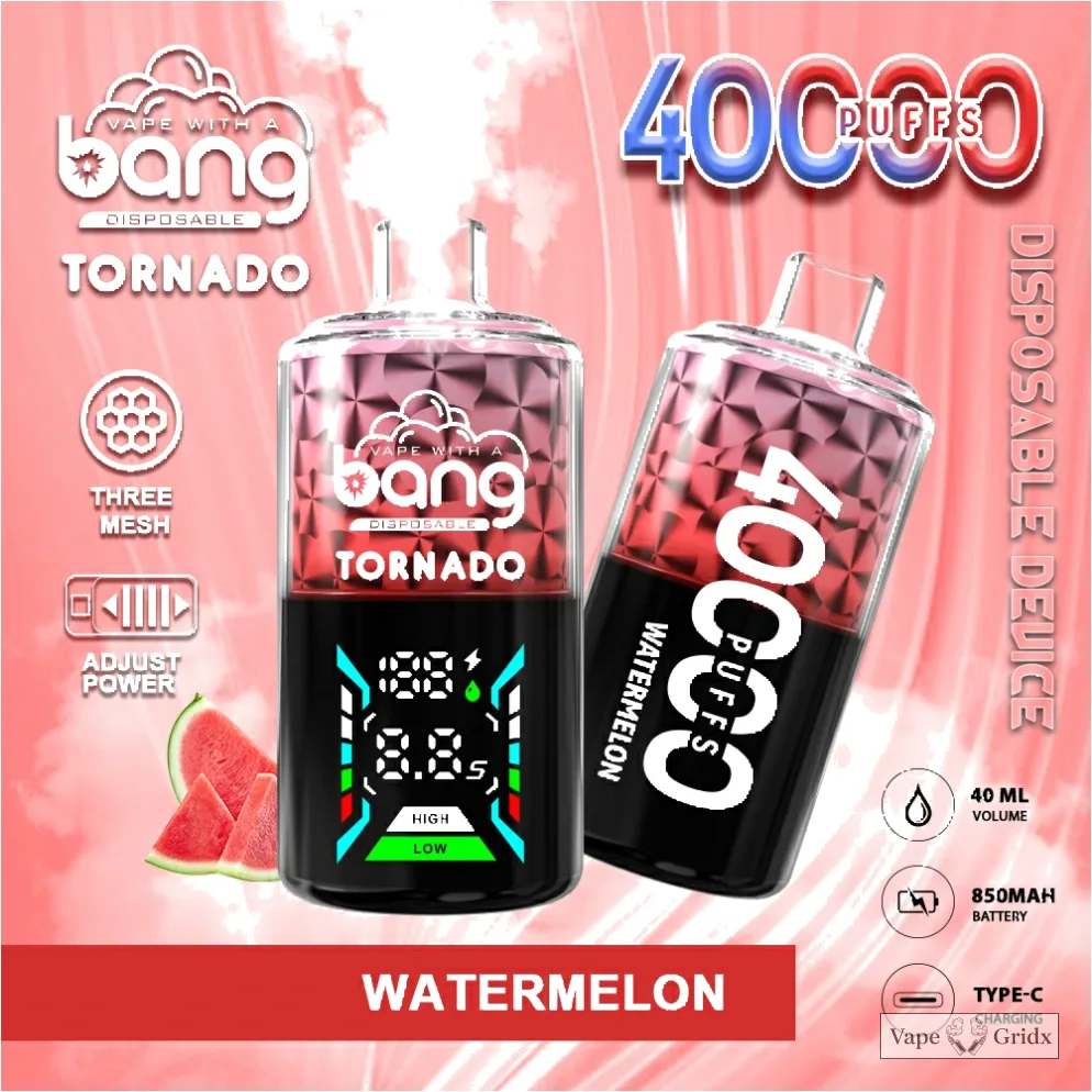 Bang Tornado 40000 40K Trekjes Mesh Coil Wegwerp vape - image 4