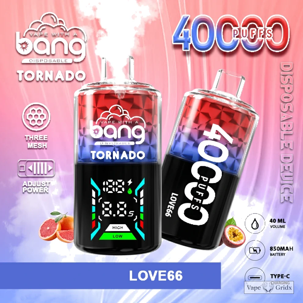 Bang Tornado 40000 40K Trekjes Mesh Coil Wegwerp vape - image 5
