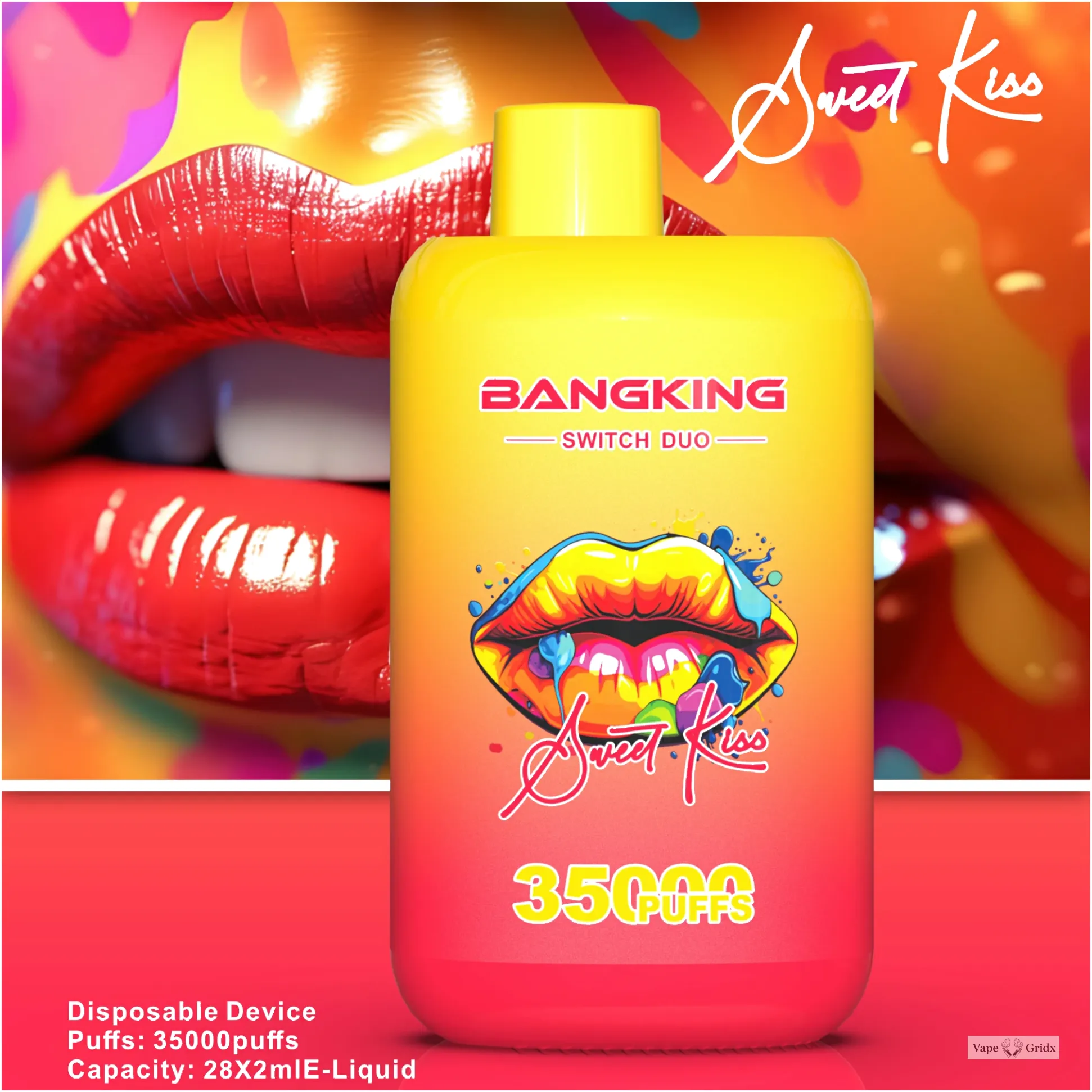 Bang King 35000 35K Trekjes Dual smaak Wegwerp vape - image 4