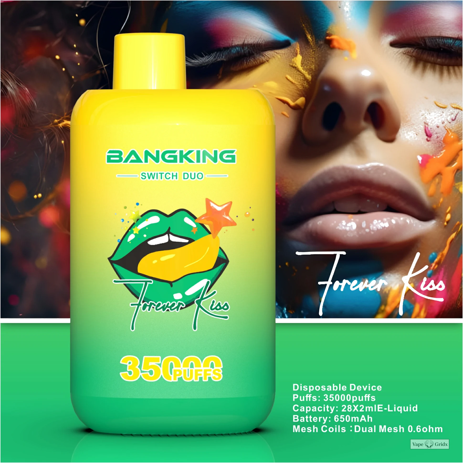 Bang King 35000 35K Trekjes Dual smaak Wegwerp vape - image 5