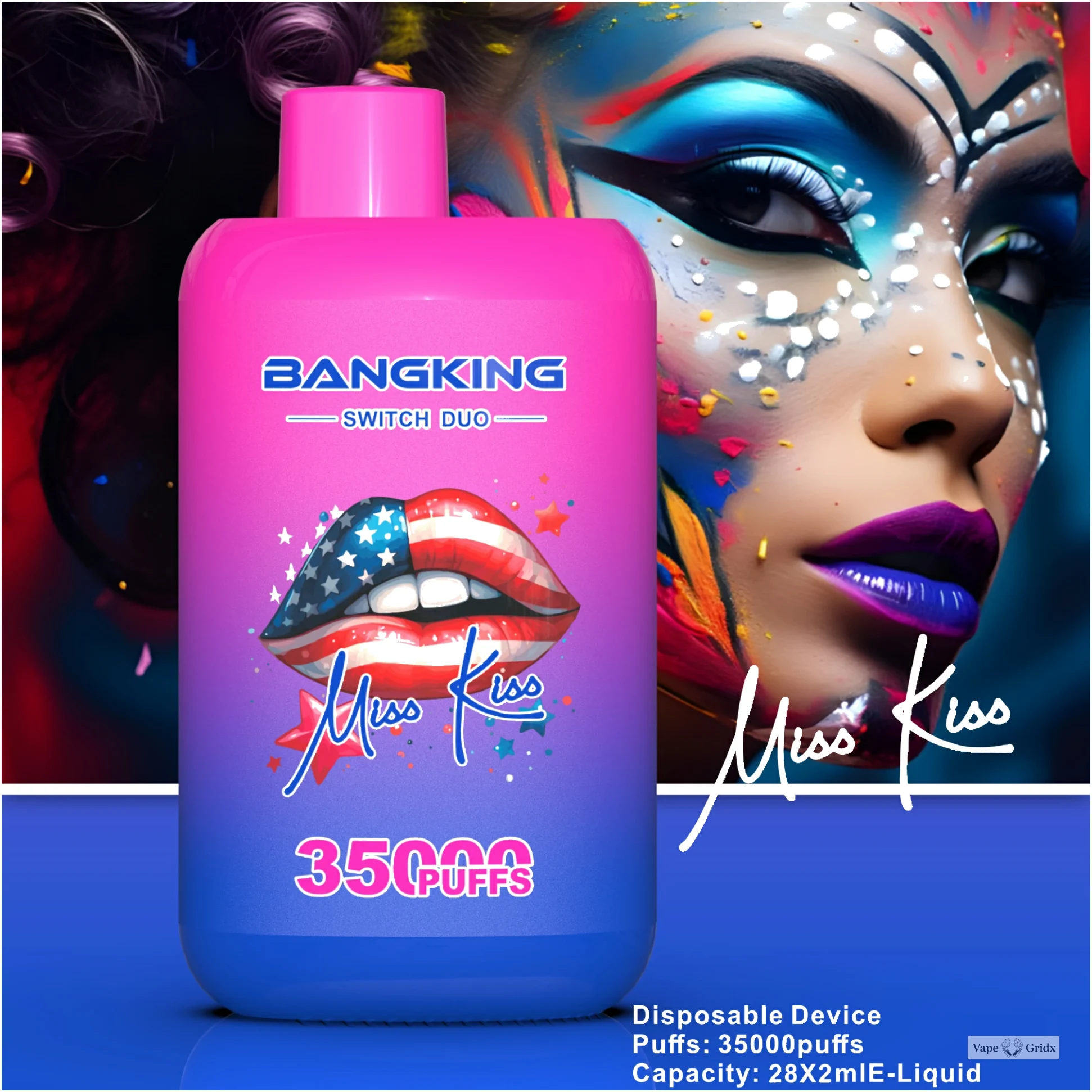 Bang King 35000 35K Trekjes Dual smaak Wegwerp vape - image 8