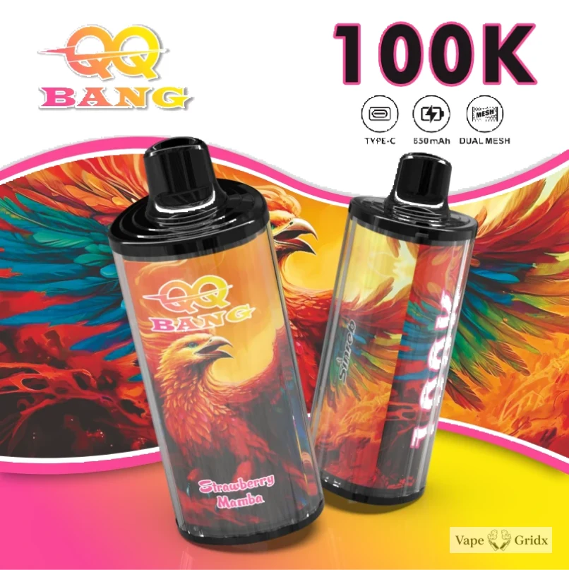 Bang QQ 100000 100K Trekjes Display Screen Wegwerp vape - image 3