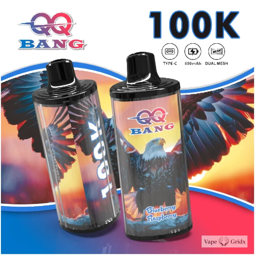 Bang QQ 100000 100K Trekjes Display Screen Wegwerp vape - image 4