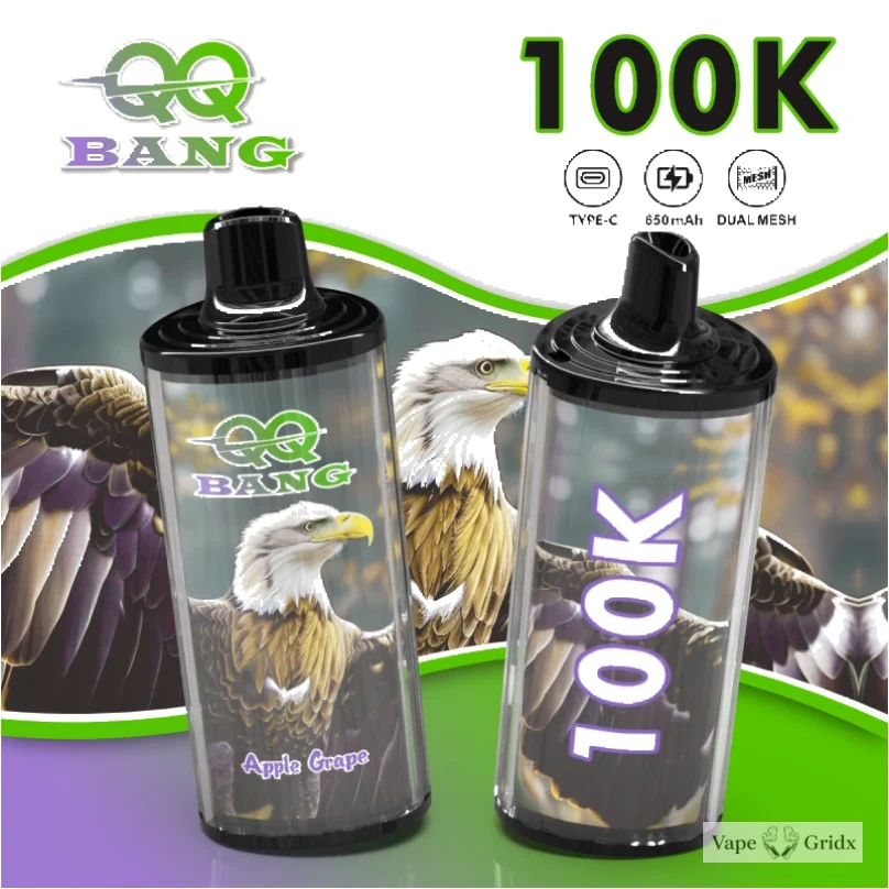 Bang QQ 100000 100K Trekjes Display Screen Wegwerp vape - image 6