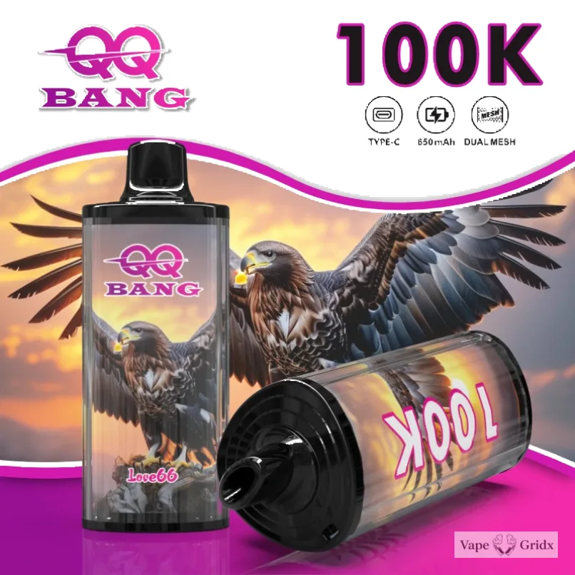 Bang QQ 100000 100K Trekjes Display Screen Wegwerp vape - image 7