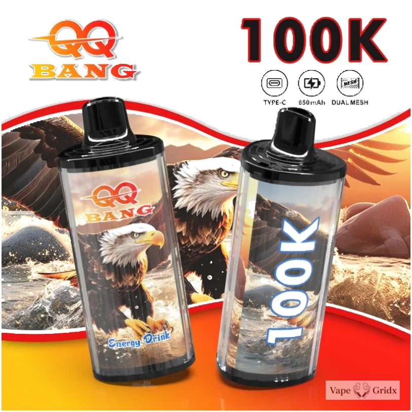 Bang QQ 100000 100K Trekjes Display Screen Wegwerp vape - image 8