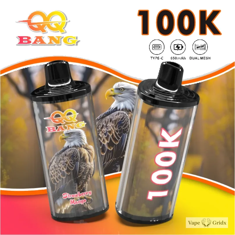 Bang QQ 100000 100K Trekjes Display Screen Wegwerp vape - image 10