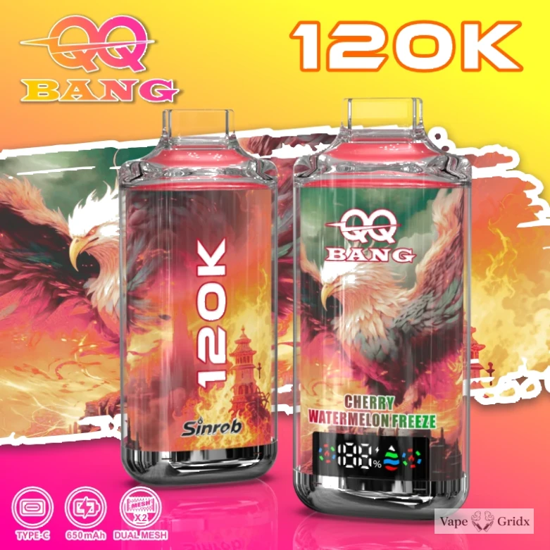 Bang Crystal 120000 120K Trekjes Met Display Wegwerp vape - image 2