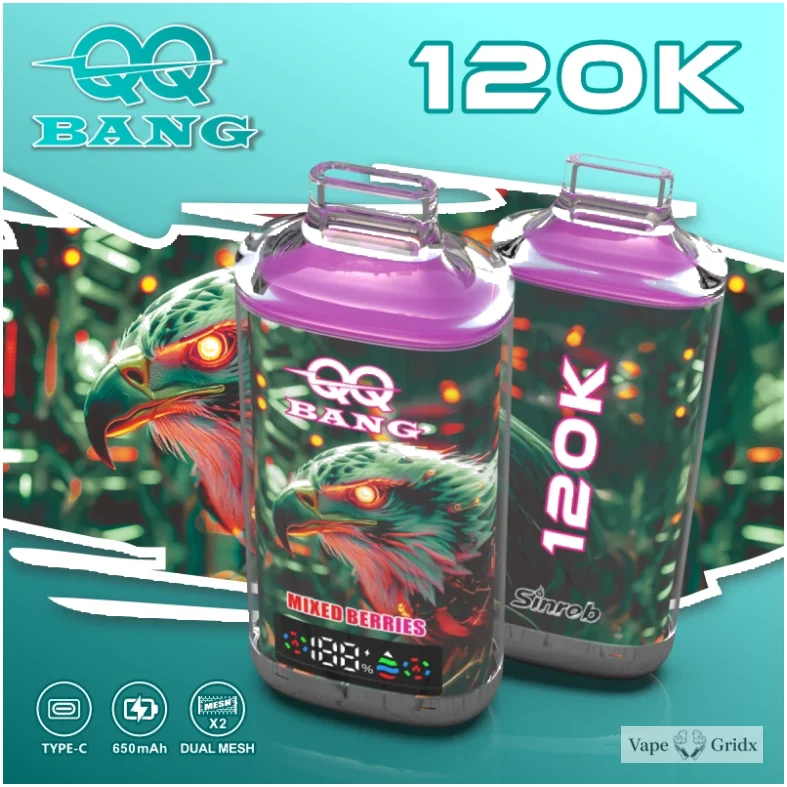 Bang Crystal 120000 120K Trekjes Met Display Wegwerp vape - image 11