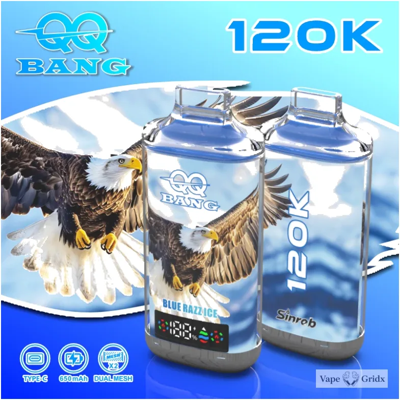 Bang Crystal 120000 120K Trekjes Met Display Wegwerp vape - image 4