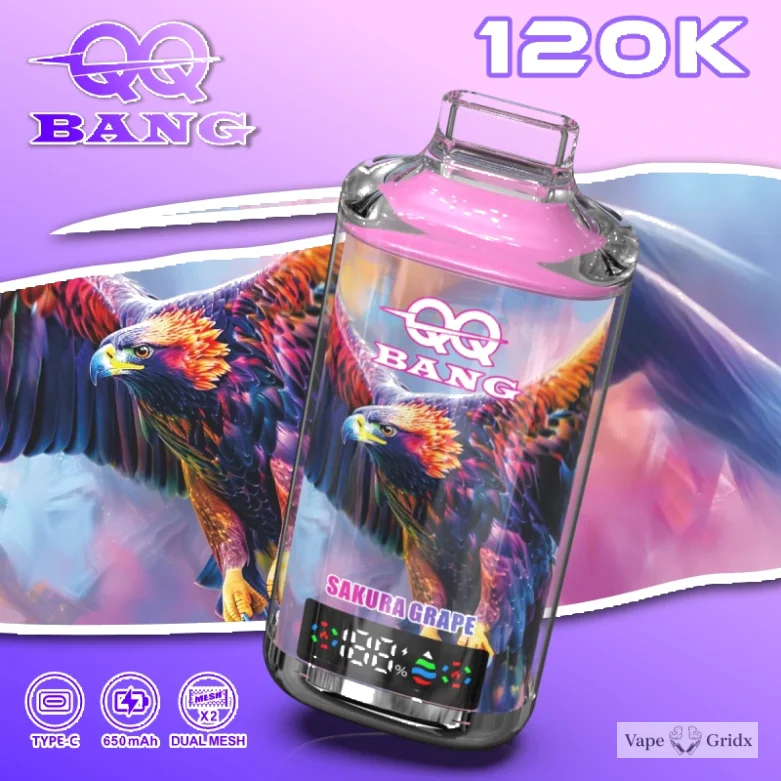 Bang Crystal 120000 120K Trekjes Met Display Wegwerp vape - image 6