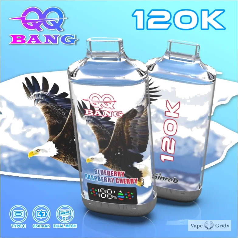 Bang Crystal 120000 120K Trekjes Met Display Wegwerp vape - image 9
