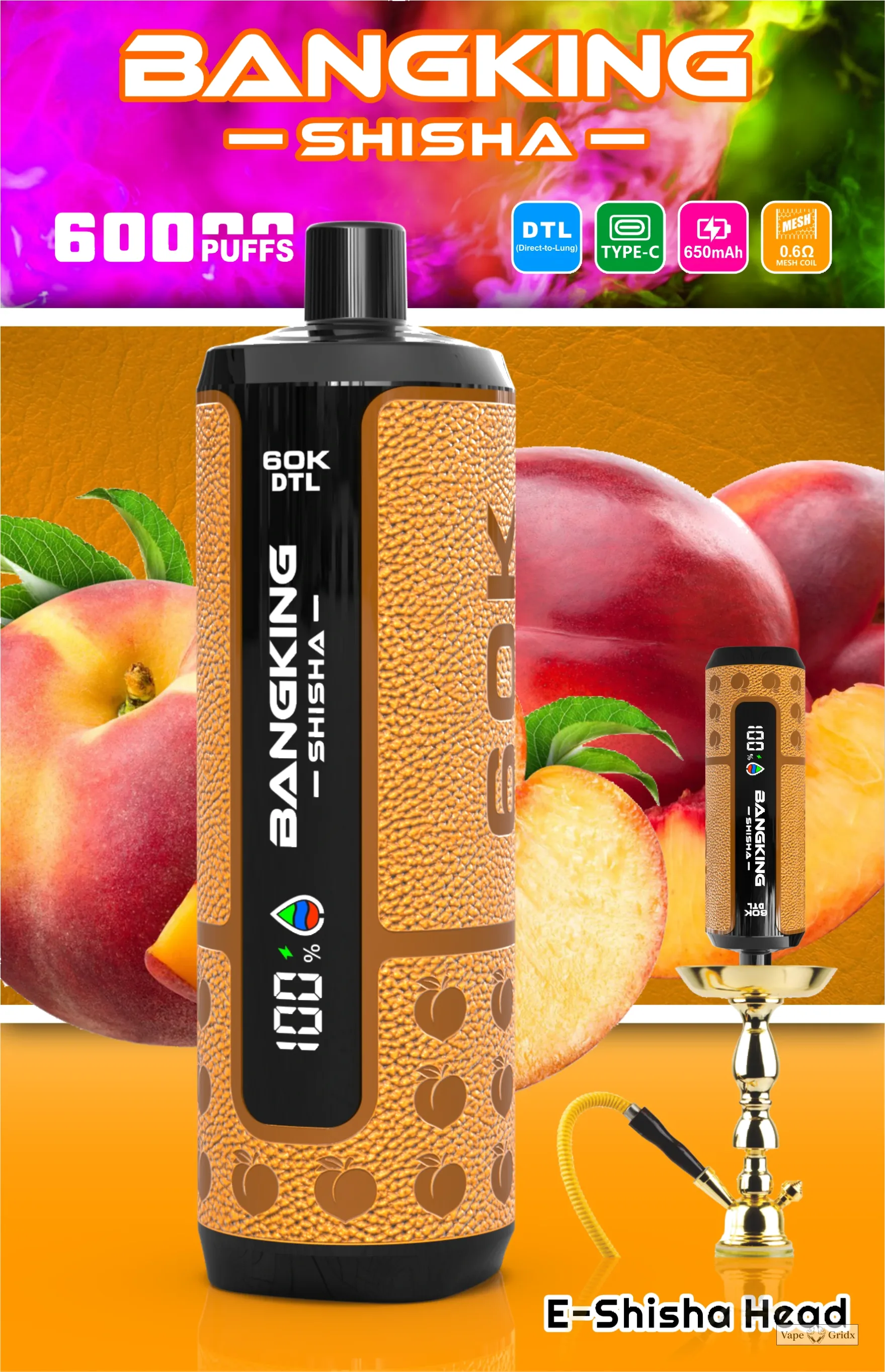 Bang King Shisha 60000 60K Trekjes Display Wegwerp vape - image 19