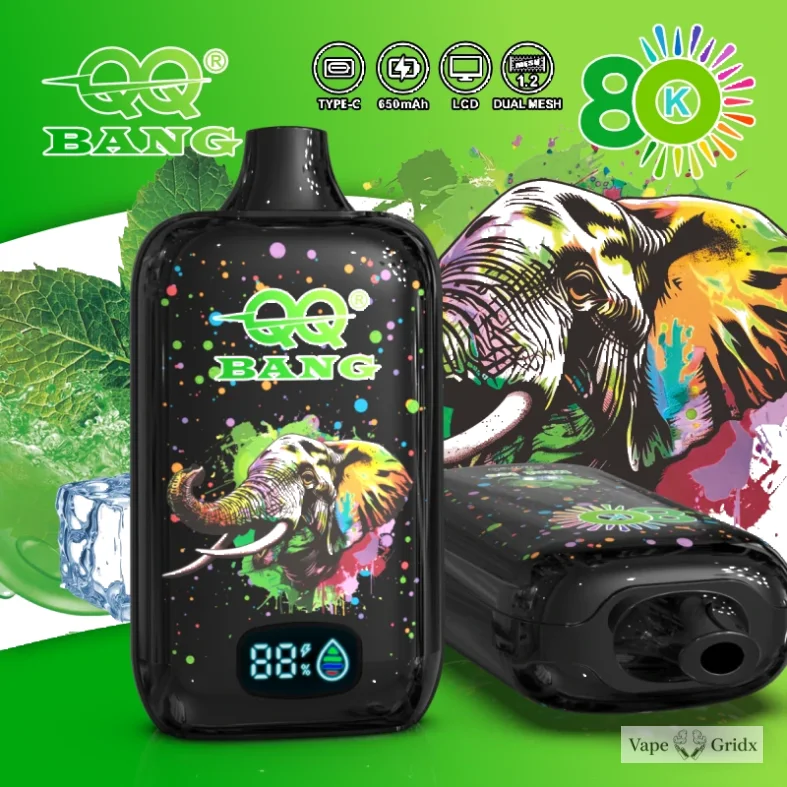 Bang QQ 80000 80K Trekjes Display Wegwerp vape