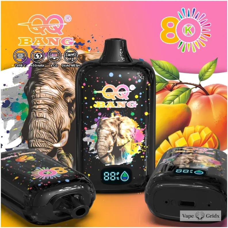 Bang QQ 80000 80K Trekjes Display Wegwerp vape - image 2