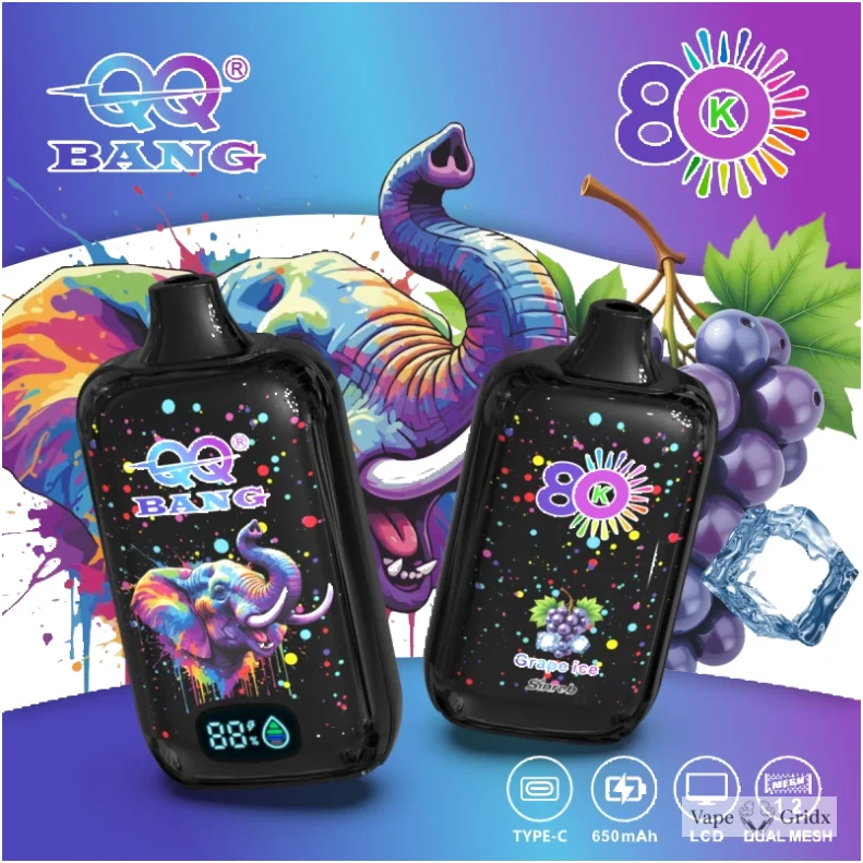 Bang QQ 80000 80K Trekjes Display Wegwerp vape - image 3
