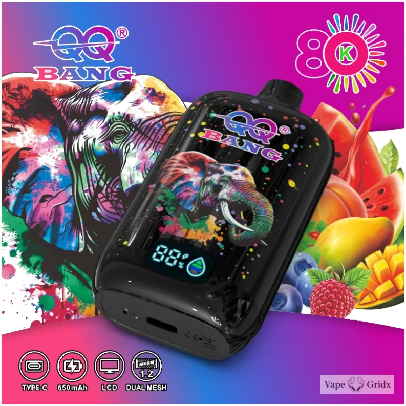 Bang QQ 80000 80K Trekjes Display Wegwerp vape - image 6