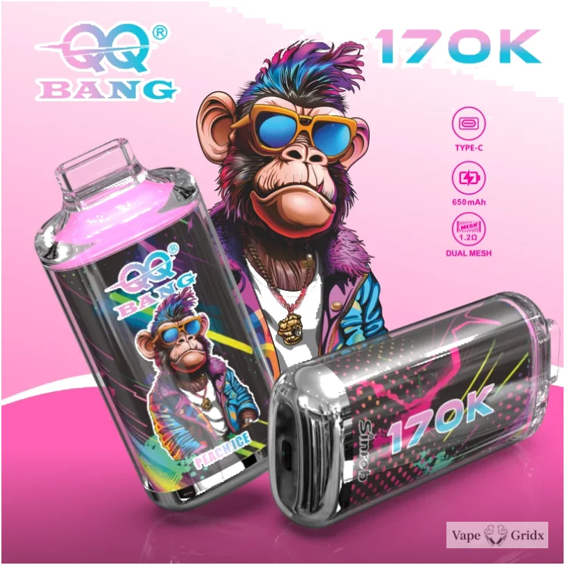 Bang QQ 170000 170K Trekjes met display Wegwerp vape - image 6