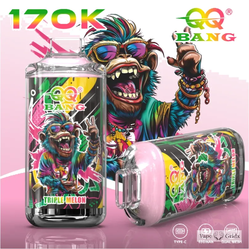 Bang QQ 170000 170K Trekjes met display Wegwerp vape - image 7