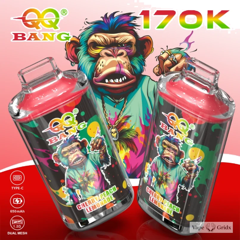 Bang QQ 170000 170K Trekjes met display Wegwerp vape - image 8