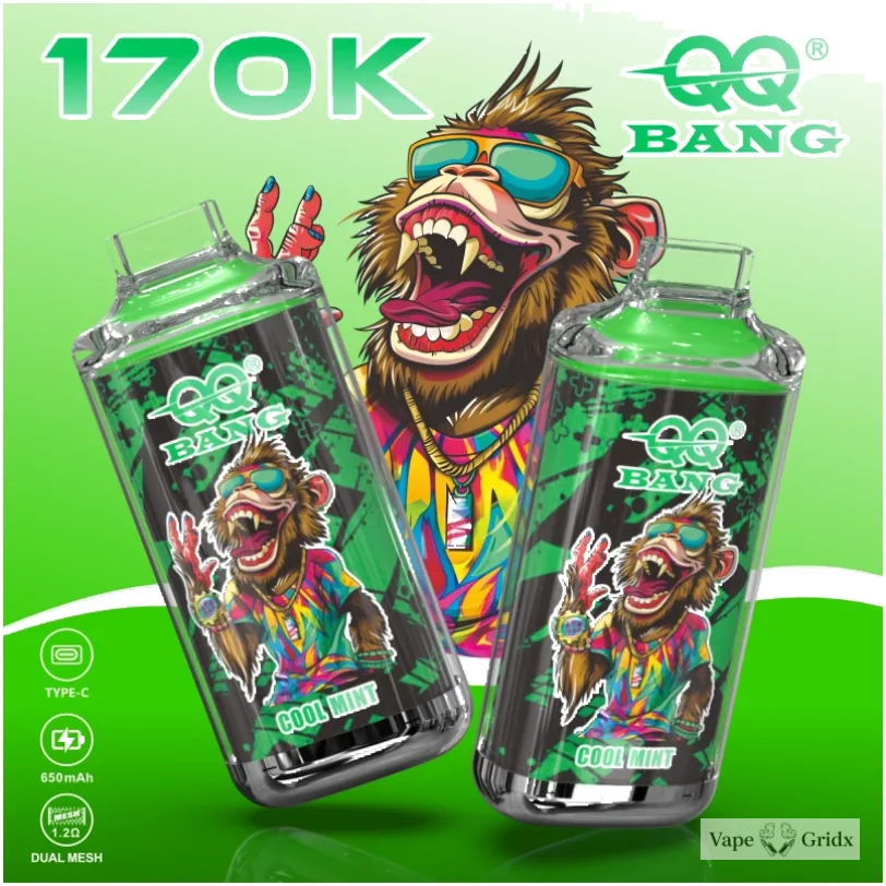 Bang QQ 170000 170K Trekjes met display Wegwerp vape - image 9