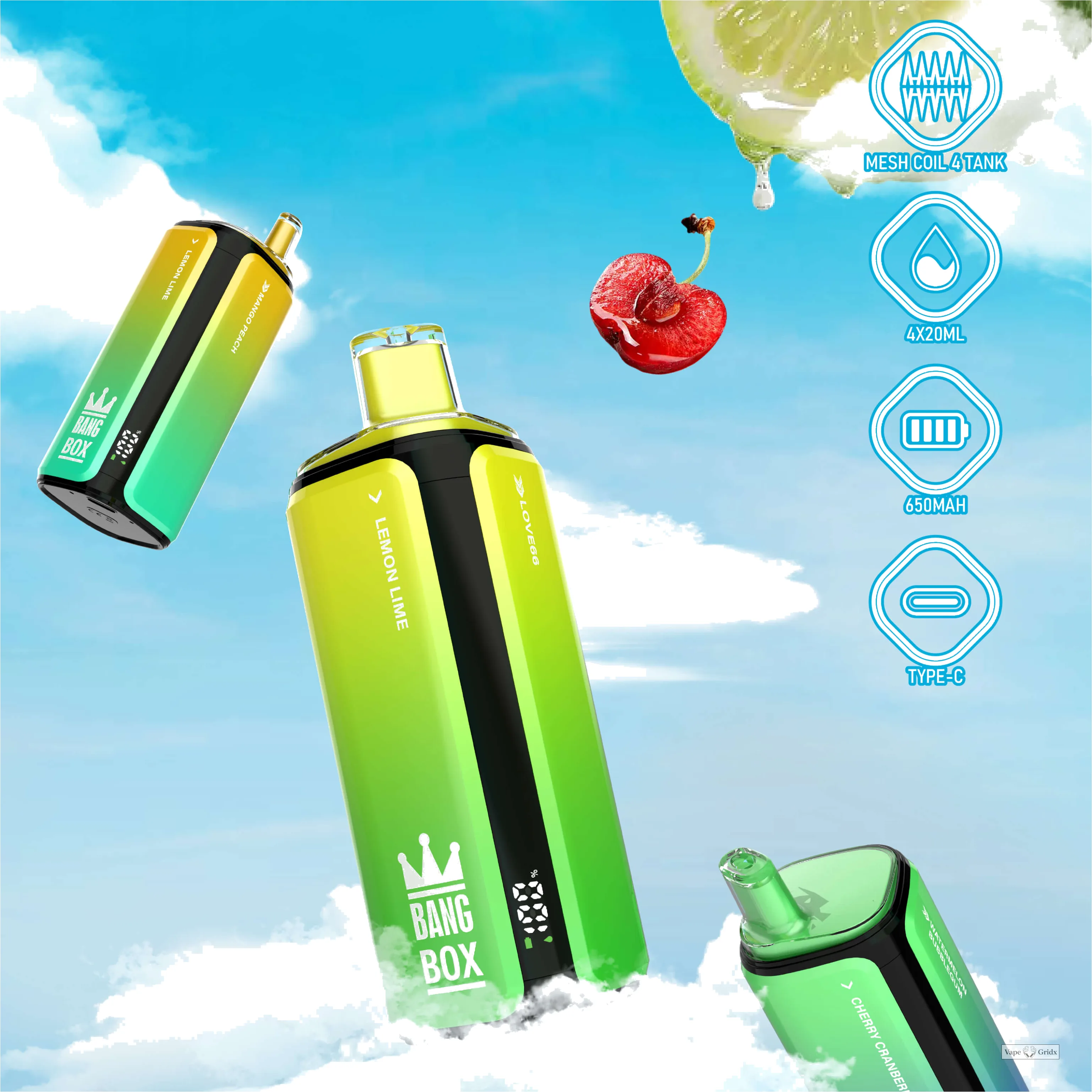 Bang Box 4-in-1 160000 160K Trekjes Wegwerp vape - image 6