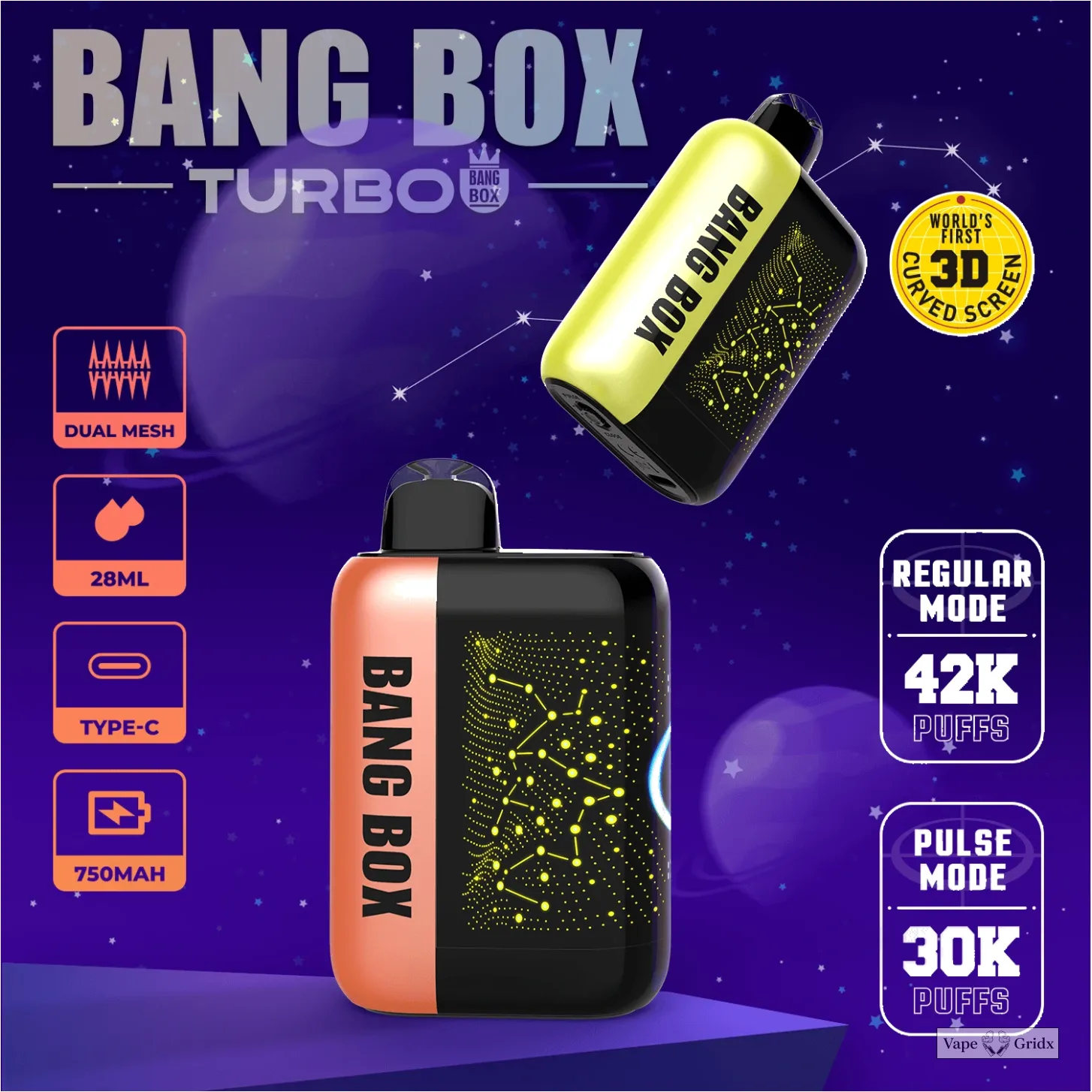 Bang Box 42000 42K Trekjes Mesh Coil Wegwerp vape - image 8