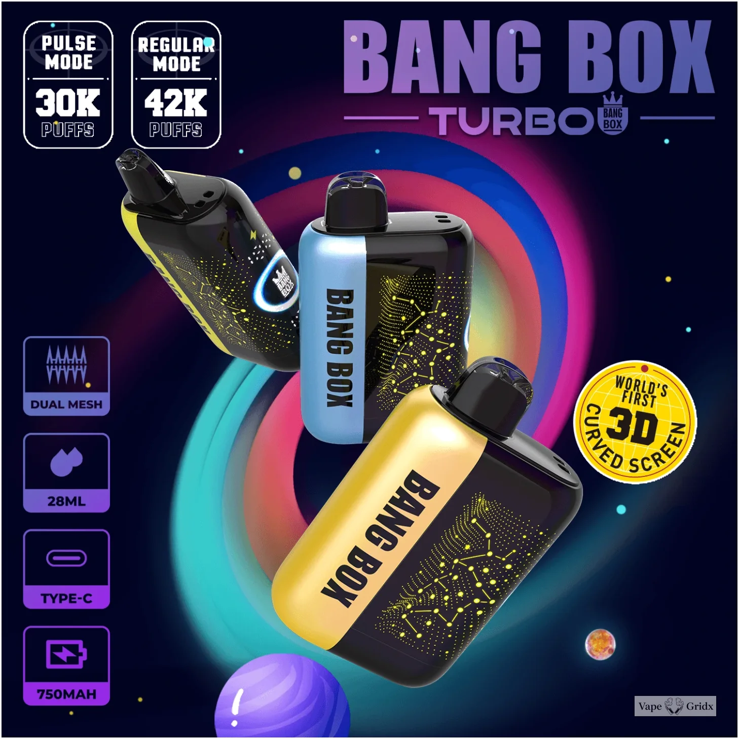 Bang Box 42000 42K Trekjes Mesh Coil Wegwerp vape - image 10