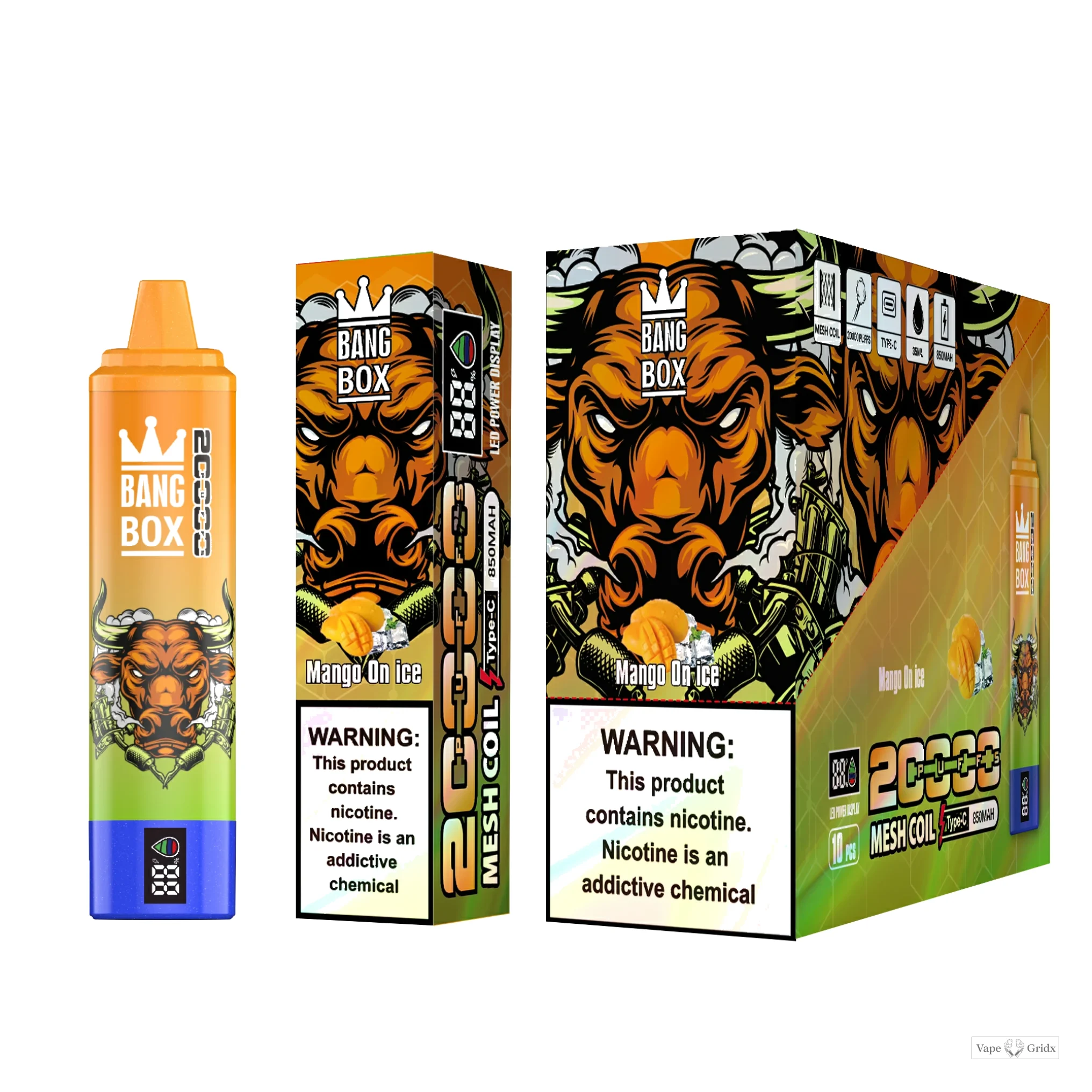 Bang Box 20000 20K Mesh Coil Wegwerp vape - image 3