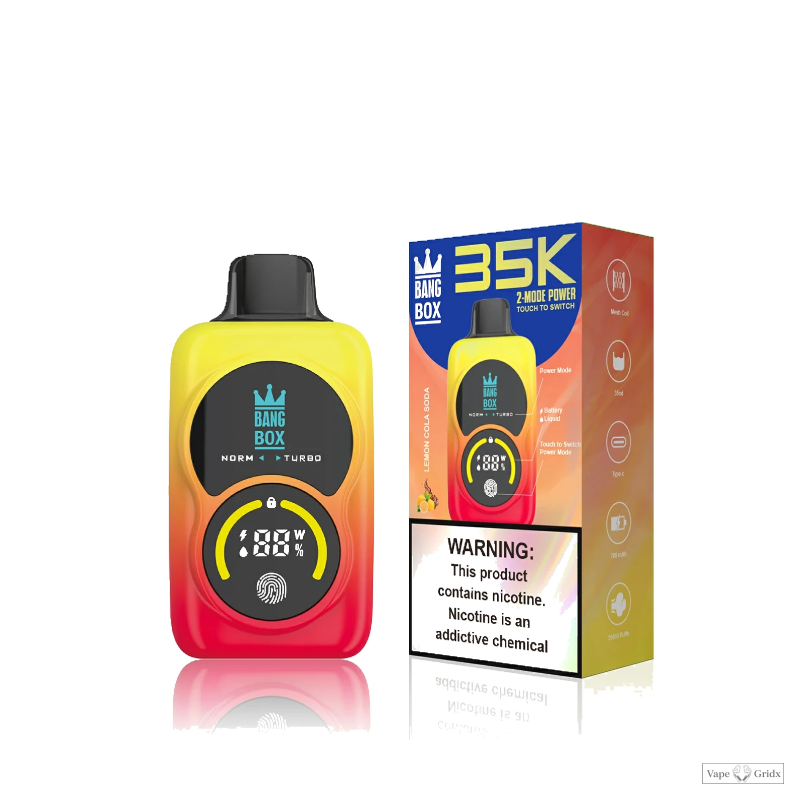Bang Box 35000 35K Trekjes Mesh Coil Wegwerp vape - image 12
