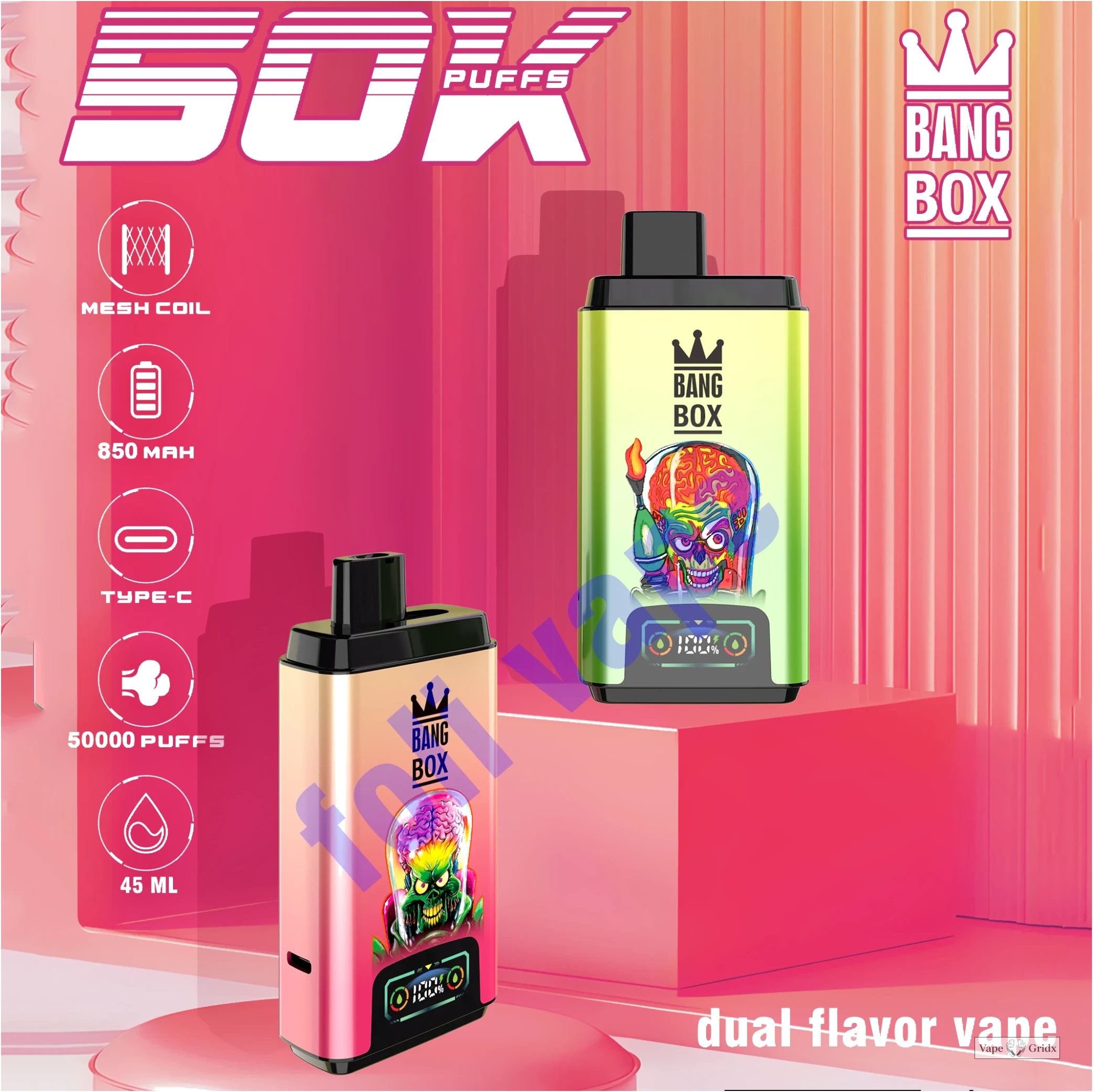 Bang Box 50000 50K Trekjes Dual-Profile Wegwerp vape - image 6