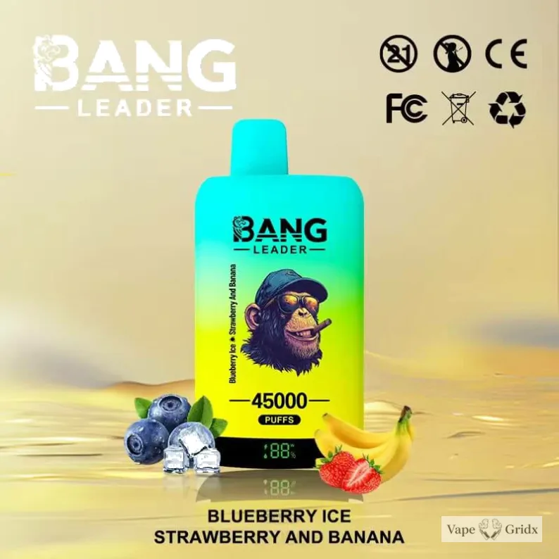 Bang Leader 45000 45K Trekjes 2-in-1 Wegwerp vape