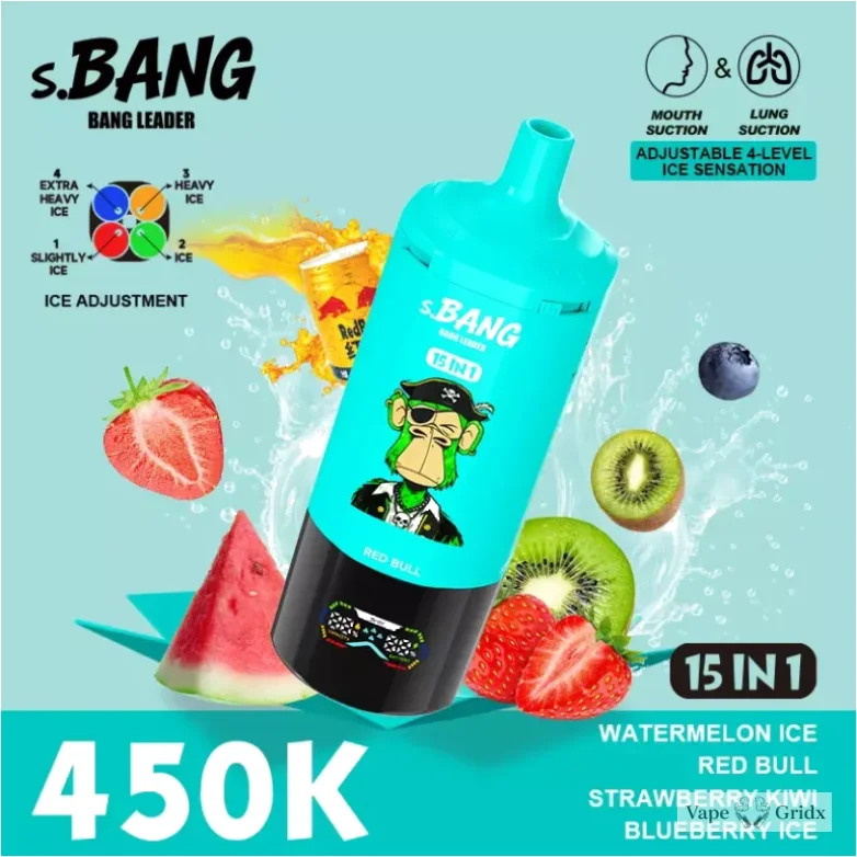 Bang Leader 15-in-1 450000 450K Trekjes Wegwerp vape - image 11