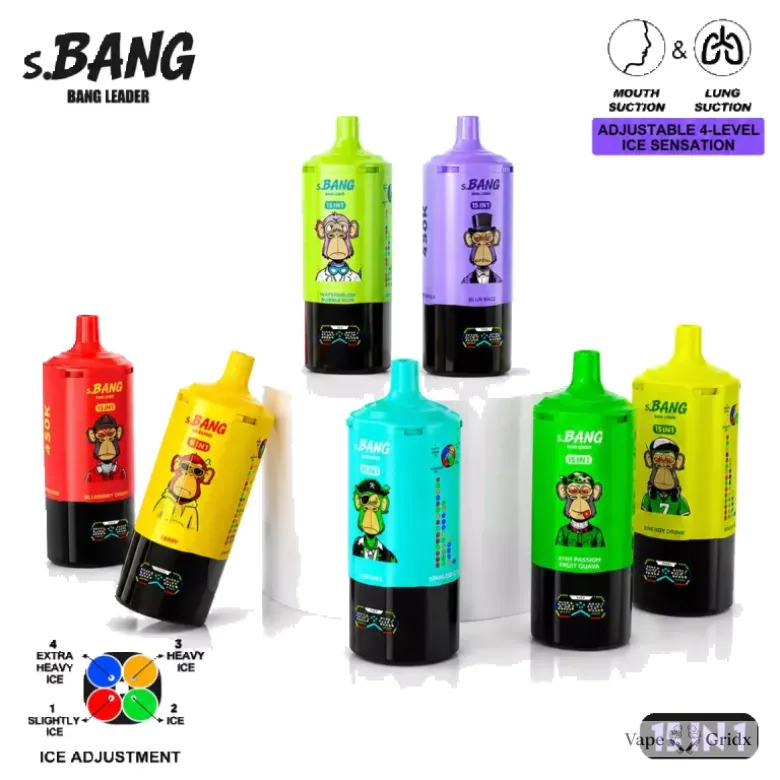 Bang Leader 15-in-1 450000 450K Trekjes Wegwerp vape - image 12